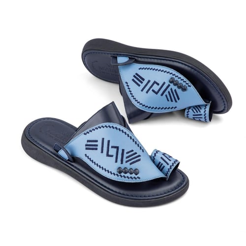 نعال رجالي شرقي إيطالي مزين بالتطريز اليدوي