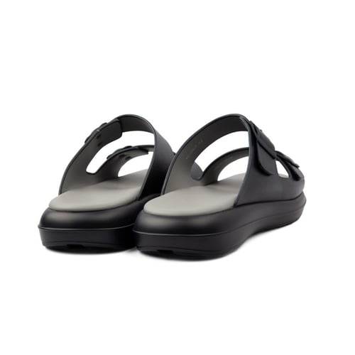 شبشب خليجي جلد طبيعي كحلي ماركة فيكتور كلارك