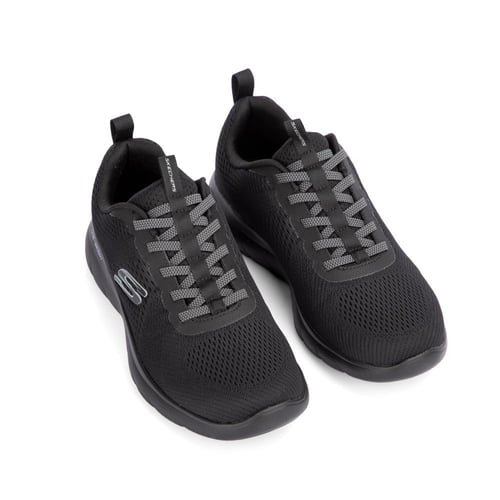 Skechers اسود بنعل طبي مريح لايت وايت