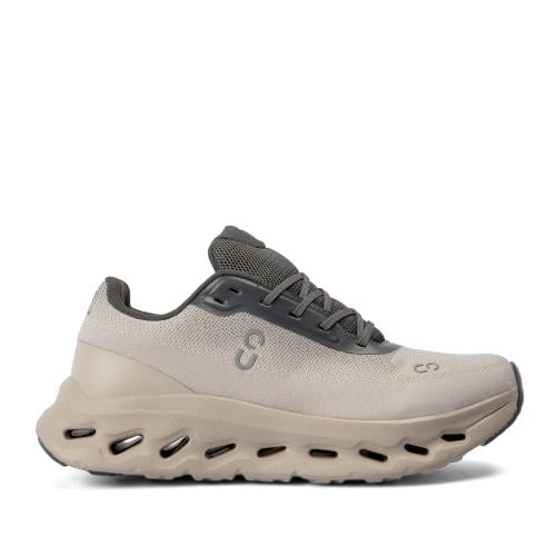 حذاء رياضي مريح للجري والنادي بلون بيج