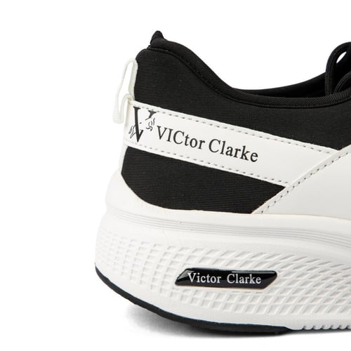 حذاء رياضي مريح للجري والنادي بلون ابيض