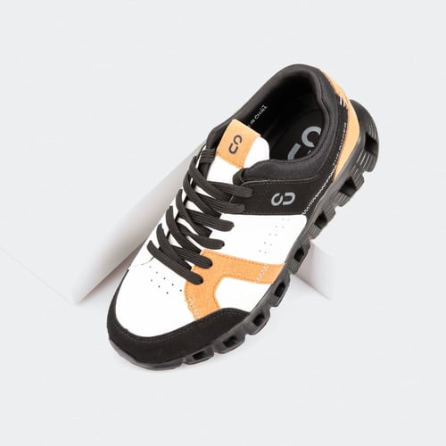 حذاء رياضي مريح للجري والنادي اسود وبني