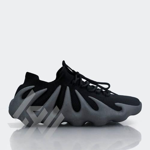 yeezy 450 حذاء كاجوال رجالي باللون الاسود