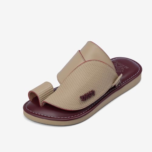 حذاء شرقي طبي ميموري فوم - جلد بيج