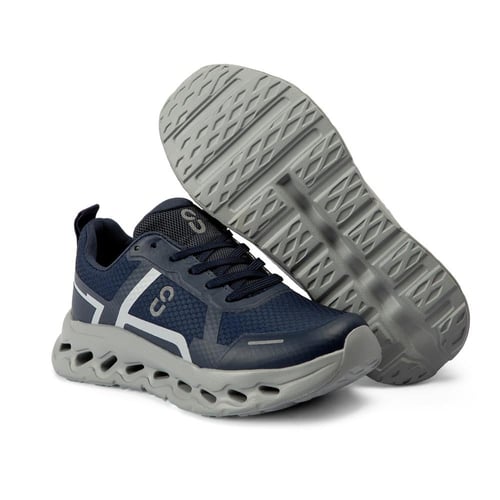 حذاء on رياضي مريح للجري والنادي لون كحلي