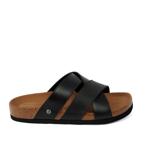 نعال رجالي اسباني باللون الاسود