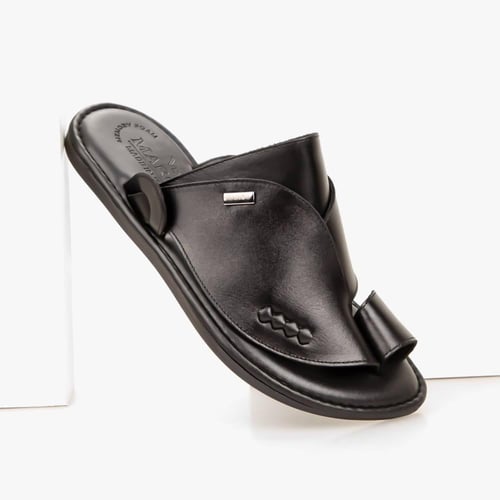 نعال زبيري ايطالي اسود طبي