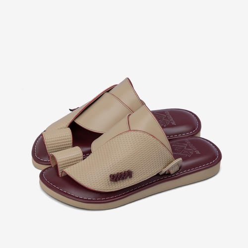 حذاء شرقي طبي ميموري فوم - جلد بيج