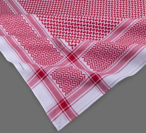 شماغ البسام ختم أسود انجليزي