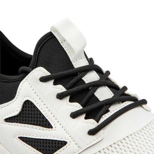 حذاء رياضي مريح للجري والنادي بلون ابيض