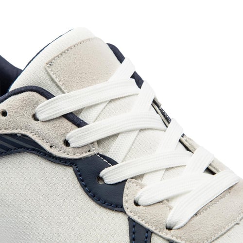 حذاء رياضي مريح للجري والنادي باللون الابيض