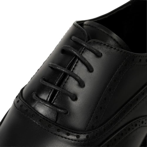 حذاء رسمي ايطالي كلاسيكي انيق بلون اسود