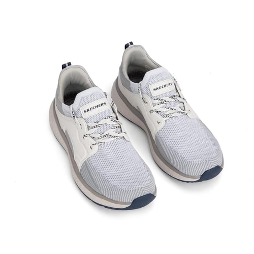 حذاء سكيتشرز رياضي باللون الرصاصي الجذاب