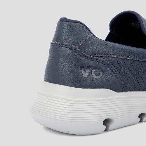 حذاء كاجوال فيكتور كلارك كحلي طبي