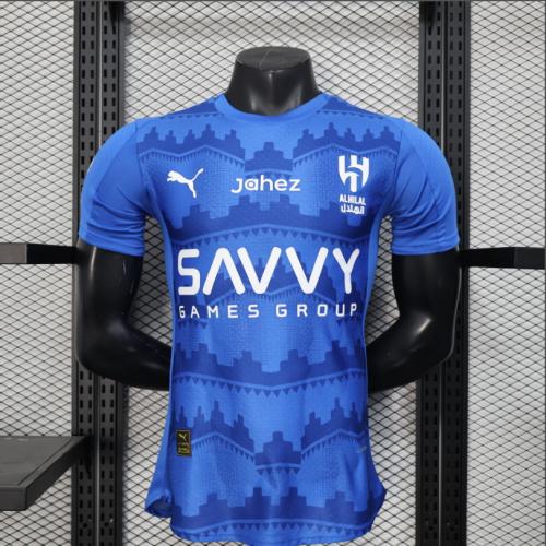 تيشيرت الهلال الاساسي نسخة اللاعبين 2025-2026