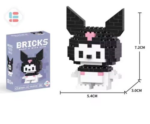 مكعبات بناء شخصية Kuromi
