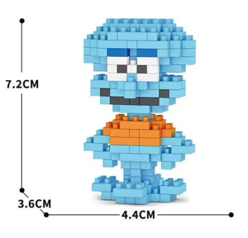 مكعبات بناء شخصية Squidward