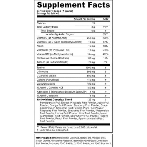 جي فيول فروت بنش 40 حصة استعمال.