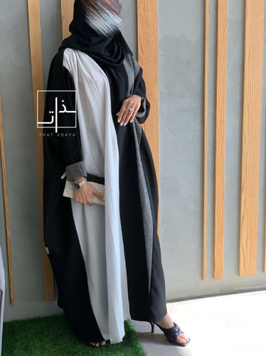 عباية فخمة بقماش تويد #207