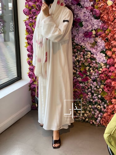 عباية سادة بقماش للين #231