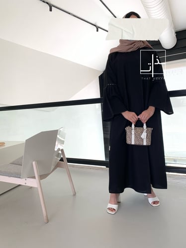 عباية كريب بتطريز #177