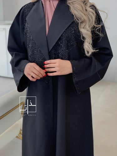 عباية مزينة بشك فاخر #216