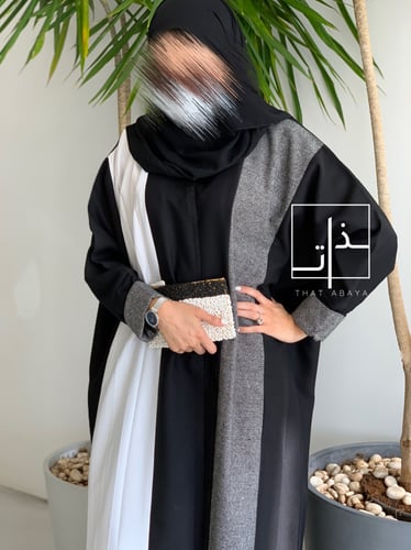 عباية فخمة بقماش تويد #207