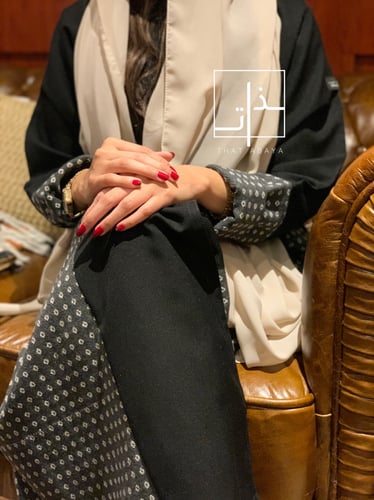 عباية بجوانب تويد #210