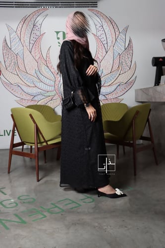 عباية الدانتيل الراقية #224