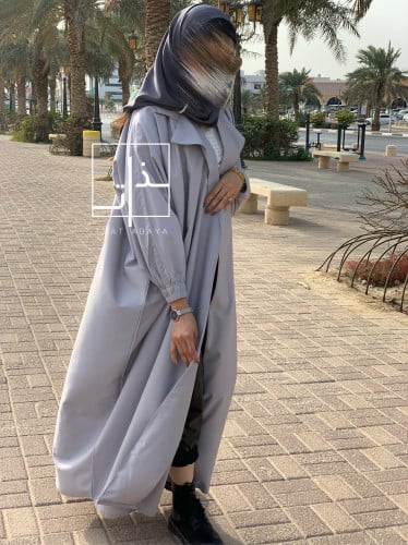 عباية بشت بقماش كريب #211