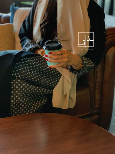 عباية بجوانب تويد #210