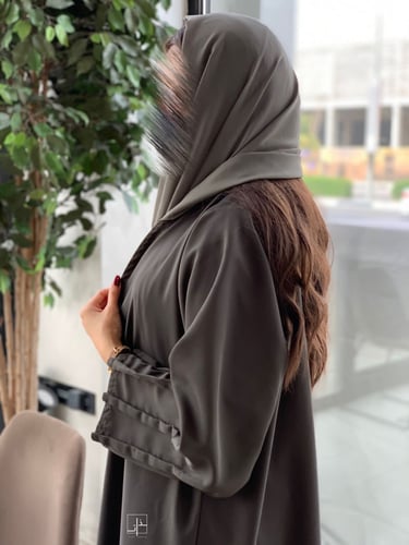 عباية بأكمام كسرات مميزة #255