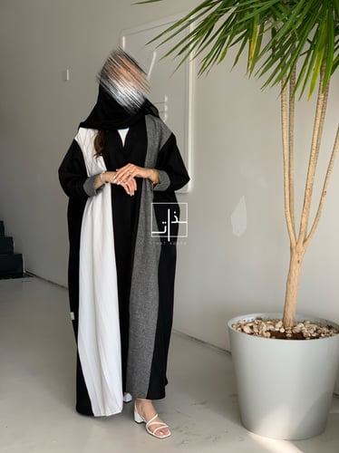 عباية فخمة بقماش تويد #207