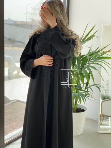 عباية مزينة بشك فاخر #216