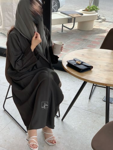 عباية بأكمام كسرات مميزة #255