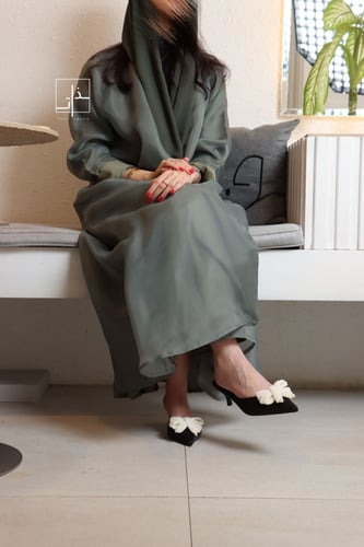 عباية بقماش اورقنزا الامع #227