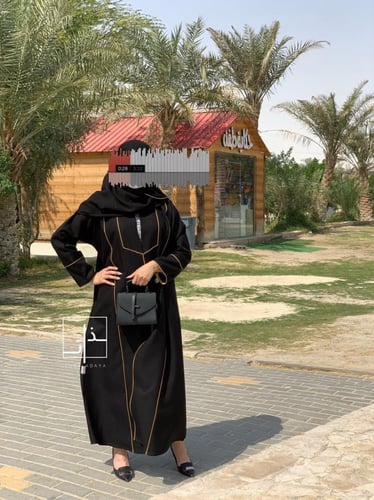 عباية بخطوط هندسية #171