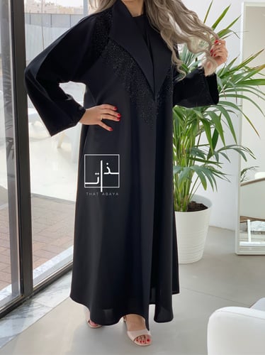 عباية مزينة بشك فاخر #216