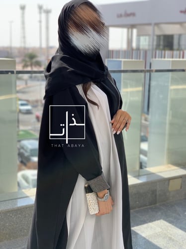 عباية فخمة بقماش تويد #207