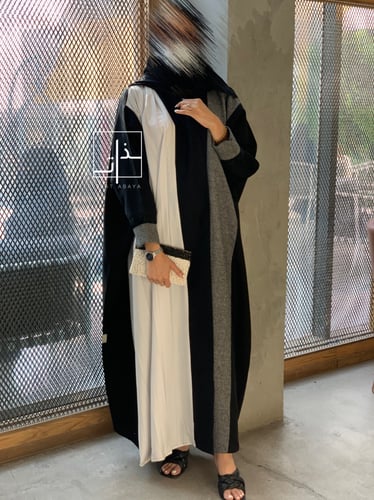 عباية فخمة بقماش تويد #207