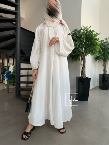 عباية سادة بقماش للين #231