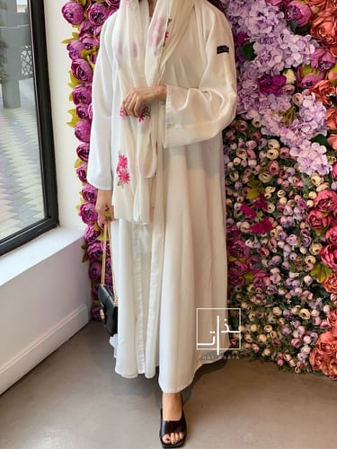 عباية سادة بقماش للين #231