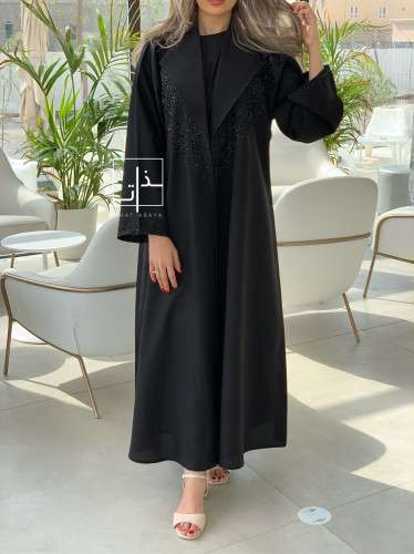 عباية مزينة بشك فاخر #216