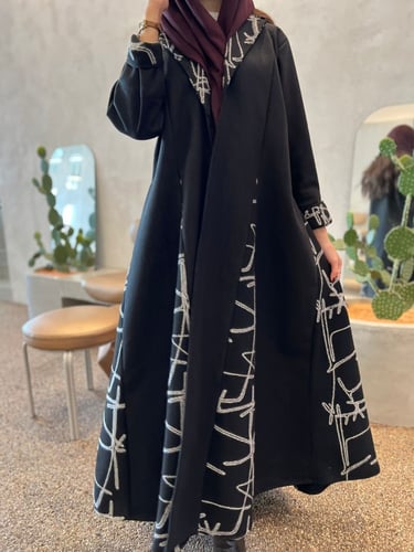 عباية جوخ شتوية #259