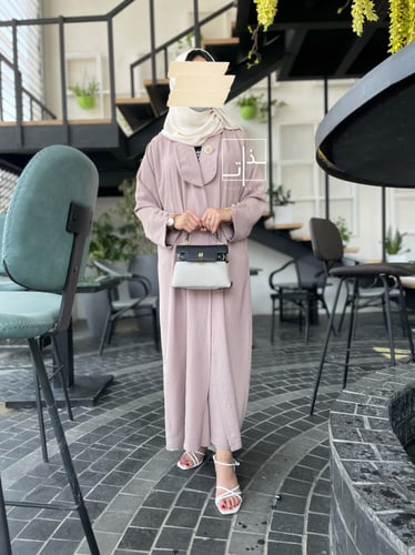 عباية مزينة بـ بروش #189