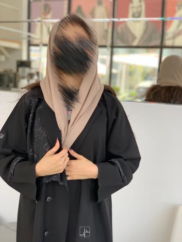 عباية مميزة بتصميم بليزر #248