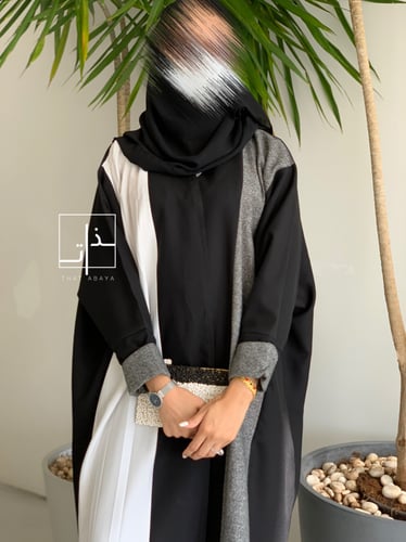 عباية فخمة بقماش تويد #207
