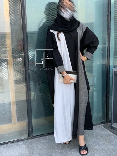 عباية فخمة بقماش تويد #207