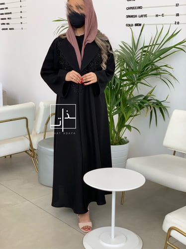 عباية مزينة بشك فاخر #216