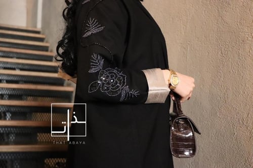 عباية بشك فخم على الأكمام #140